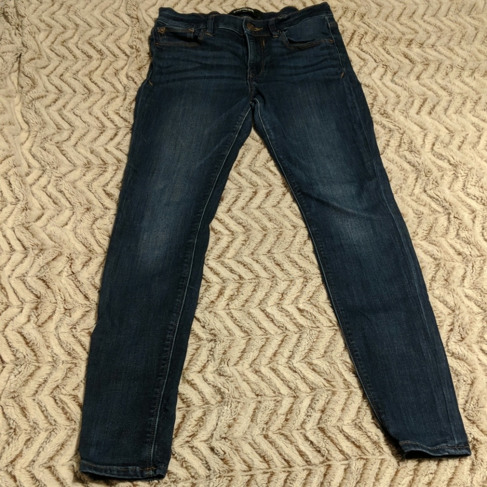 Express Jeans - Mid-Rise Jeans Legging - Size 6